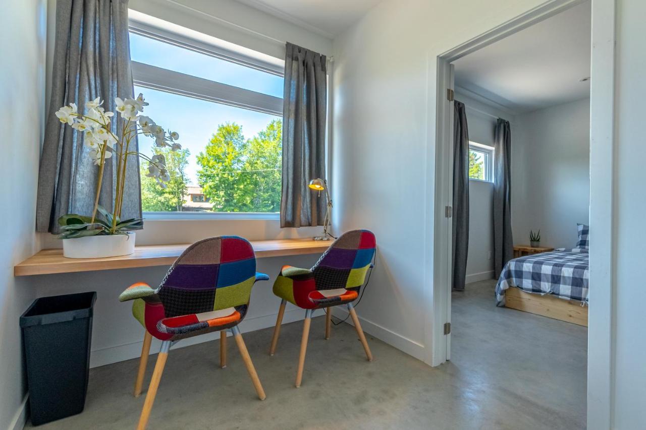Hotel-Appartements De La Gare Val-David Zewnętrze zdjęcie
